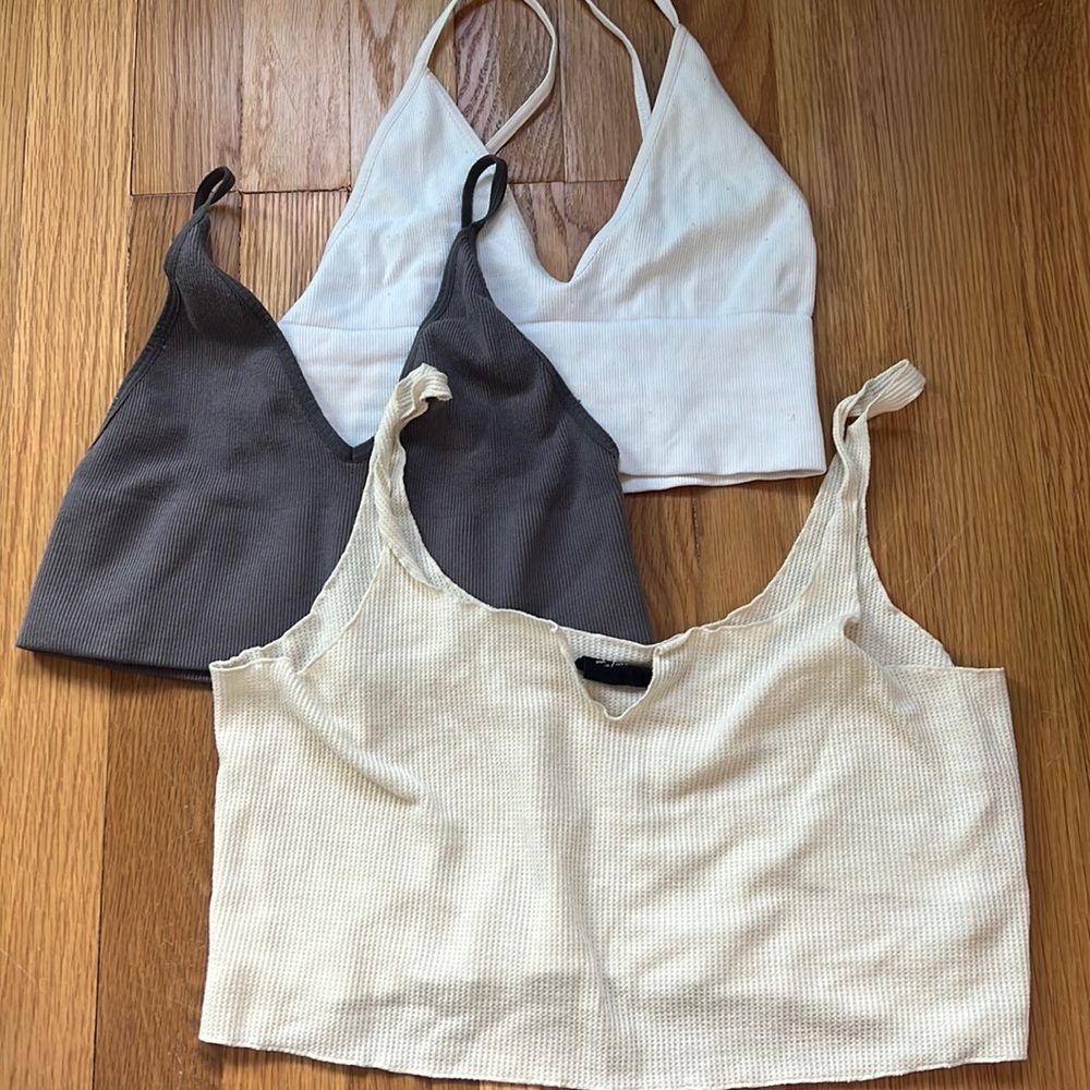 COPY - Free people bralette shirt / tank top bundle
